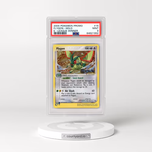 2004 Pokémon Promo #15 Flygon - Holo E-League Winner (PSA 9 MINT)