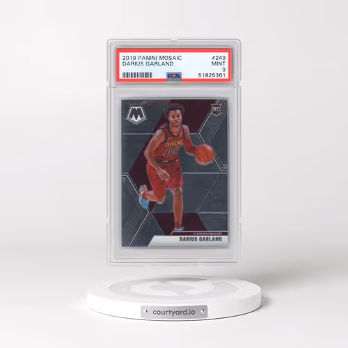 2019 Panini Mosaic #249 Darius Garland (PSA 9 MINT)