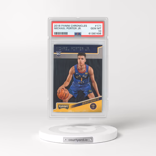 2018 Panini Chronicles #171 Michael Porter Jr. (PSA 10 GEM MINT)