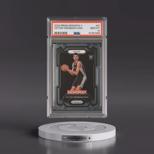 2023 Panini Prizm Monopoly #81 Victor Wembanyama (PSA 10 GEM MINT)