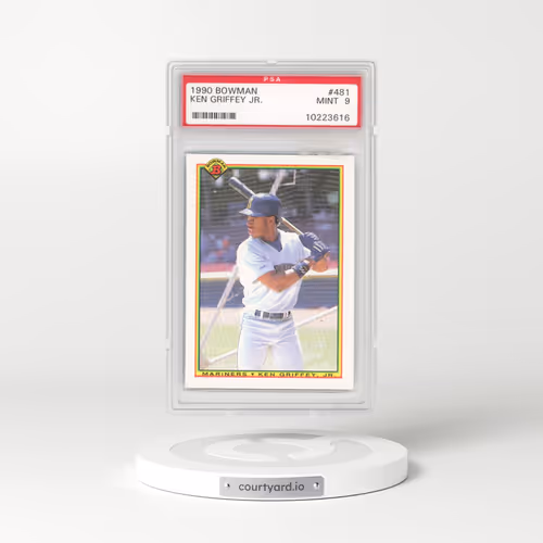 1990 Bowman #481 Ken Griffey Jr (PSA 9 MINT)