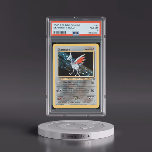 2000 Pokémon Neo Genesis #13 Skarmory - Holo (PSA 8 NM-MT)