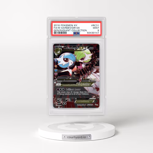 2016 Pokémon XY Generations Radiant Collection #RC31 M Gardevoir EX - Holo Full Art (PSA 9 MINT)