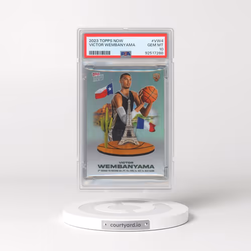 2023 Topps Now #VW4 Victor Wembanyama (PSA 10 GEM MINT)