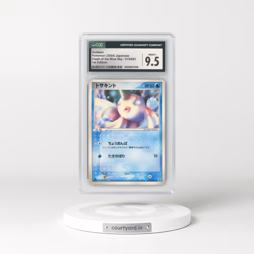 2004 Clash of the Blue Sky #019/082 Goldeen - 1st Edition (CGC 9.5 MINT+)