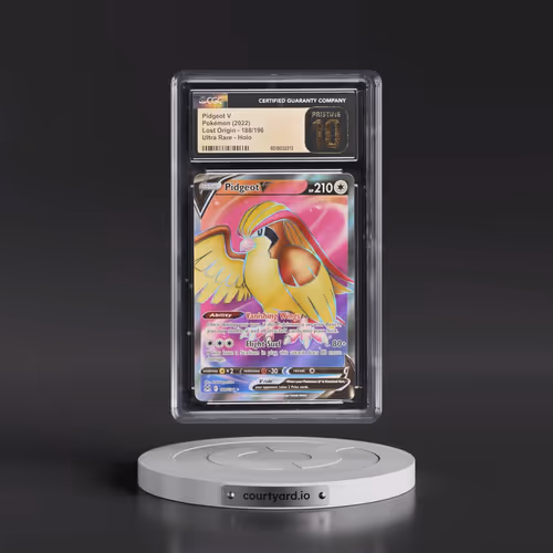 2022 Lost Origin #188/196 Pidgeot V - Ultra Rare Holo (CGC 10 PRISTINE)