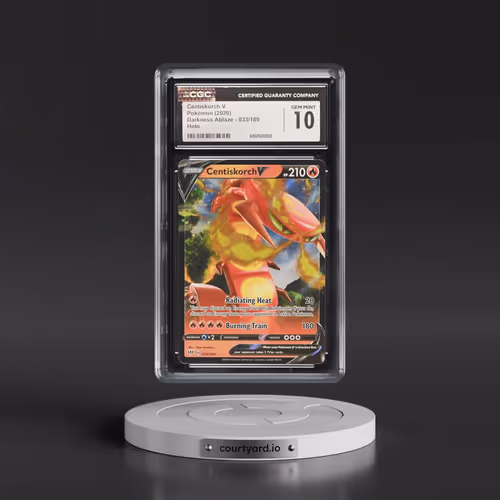 2020 Darkness Ablaze #033/189 Centiskorch V - Holo (CGC 10 GEM MINT)