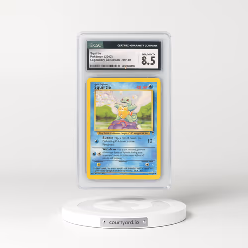 2002 Legendary Collection #95/110 Squirtle (CGC 8.5 NM-MT+)
