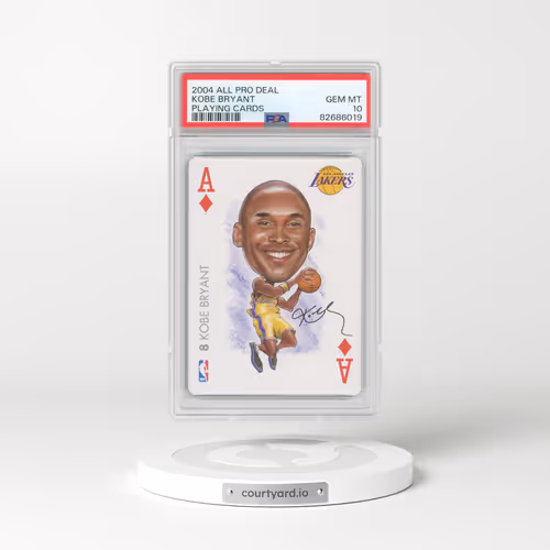 2004 All Pro Deal Playing Cards Kobe Bryant (PSA 10 GEM MINT)