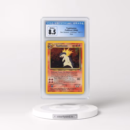 2000 Neo Genesis #18/111 Typhlosion - Holo (CGC 8.5 NM-MT+)