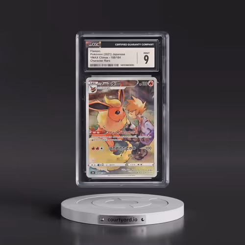 2021 VMAX Climax #188/184 Flareon - Character Rare Holo (CGC 9 MINT)