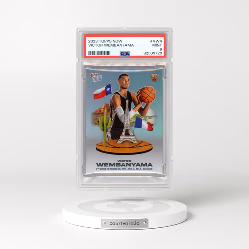 2023 Topps Now #VW4 Victor Wembanyama (PSA 9 MINT)