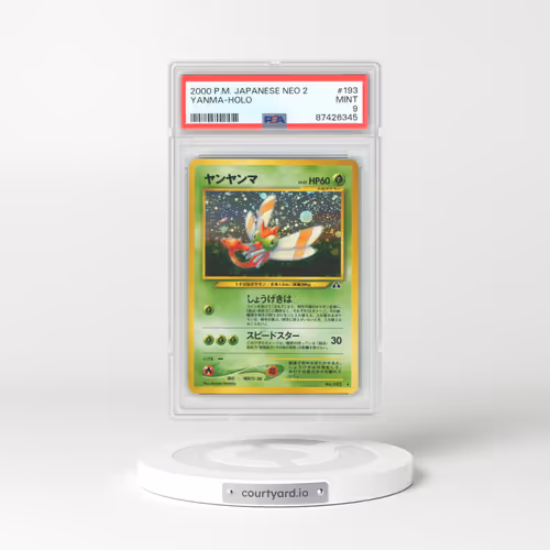 2000 Japanese Neo 2 #193 Yanma - Holo (PSA 9 MINT)