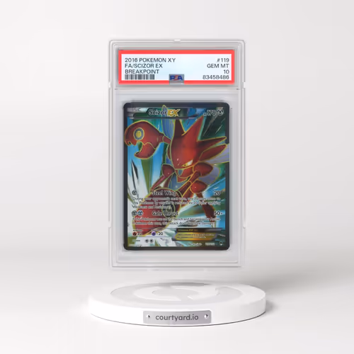 2016 Pokémon XY Breakpoint #119 Scizor EX - Holo Full Art (PSA 10 GEM MINT)