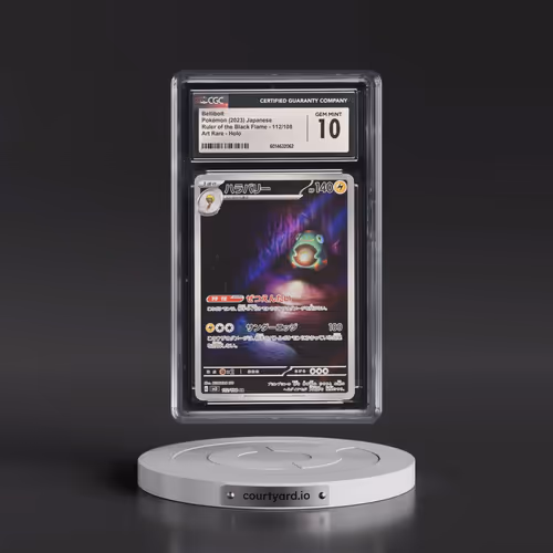 2023 Pokémon SV3-Ruler of the Black Flame #112 Bellibolt - Art Rare (CGC 10 GEM MINT)