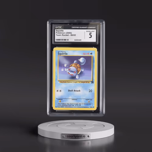 1999 Team Rocket #68/82 Squirtle (CGC 5 EX)