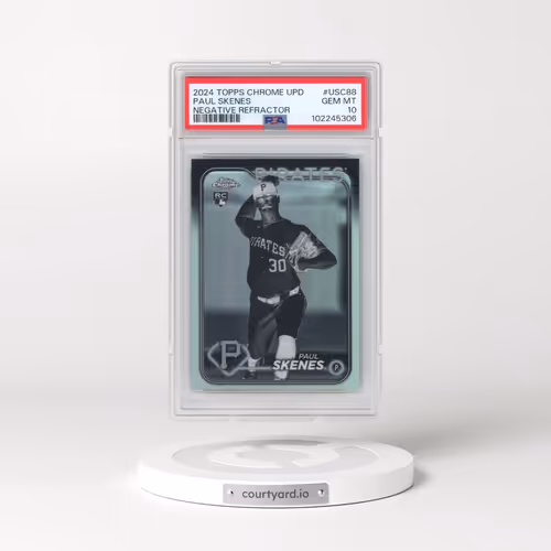 2024 Topps Chrome Update #USC88 Paul Skenes - Negative Refractor (PSA 10 GEM MINT)