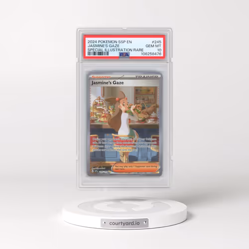 2024 Pokémon Ssp EN-Surging Sparks #245 Jasmine's Gaze - Special Illustration Rare (PSA 10 GEM MINT)