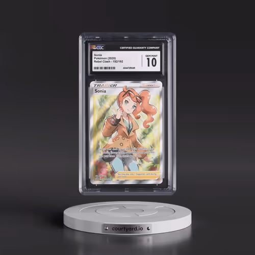 2020 Rebel Clash #192/192 Sonia - Ultra Rare Holo (CGC 10 GEM MINT)