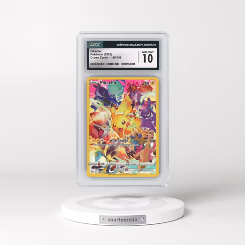 2022 Crown Zenith #160/159 Pikachu (CGC 10 GEM MINT)