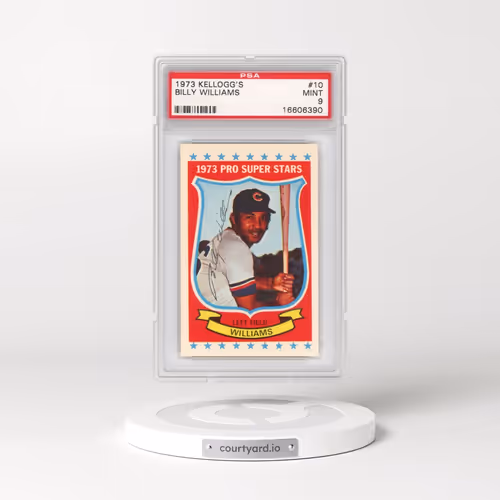 1973 Kellogg's #10 Billy Williams (PSA 9 MINT)