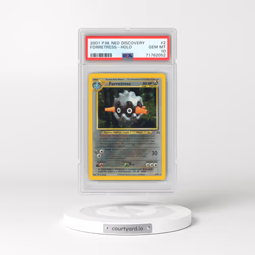 2001 Pokémon Neo Discovery #2 Forretress - Holo (PSA 10 GEM MINT)