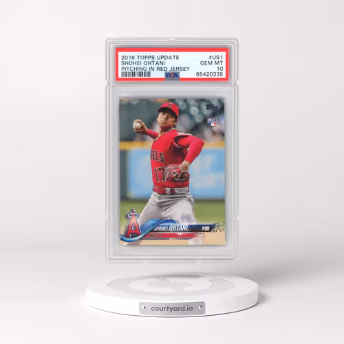 2018 Topps Update #US1 Shohei Ohtani (PSA 10 GEM MINT)