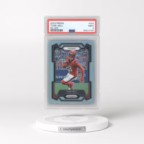 2023 Panini Prizm #341 Tank Dell - Silver Prizm (PSA 9 MINT)