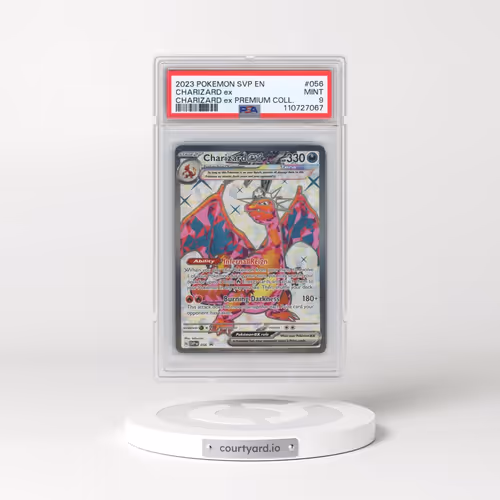 2023 Pokémon Svp EN-SV Black Star Promo #056 Charizard EX - Holo Charizard EX Premium Collection (PS