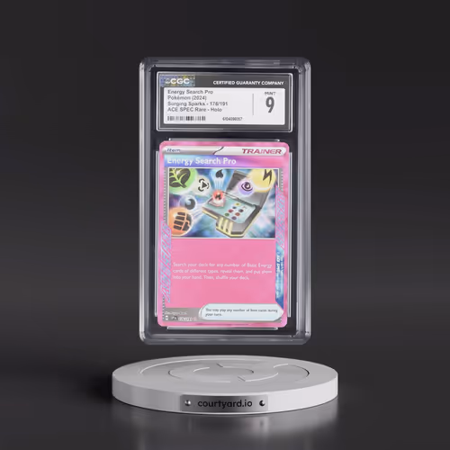 2024 Surging Sparks - SSP EN #176/191 Energy Search Pro - ACE SPEC Rare Holo (CGC 9 MINT)
