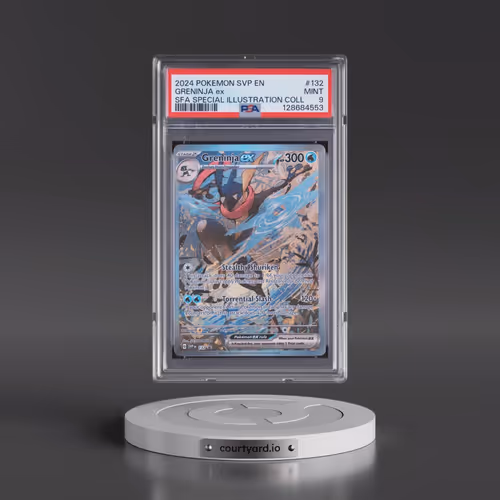 2024 Pokémon Svp EN-SV Black Star Promo #132 Greninja EX - Holo Shrouded Fable Special Illustration