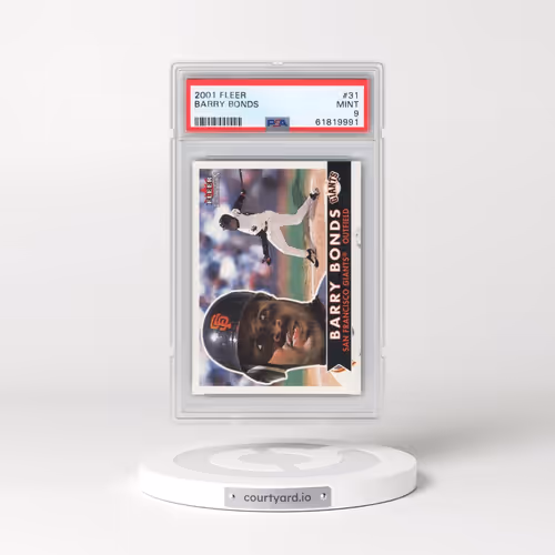 2001 Fleer #31 Barry Bonds (PSA 9 MINT)