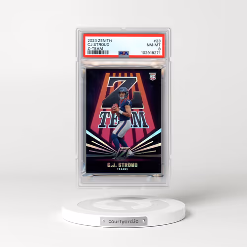 2023 Panini Zenith Z-Team #23 CJ Stroud (PSA 8 NM-MT)