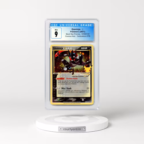 2021 Sword & Shield Promos #SWSH144 Greninja - Holo (CGC 9 MINT)