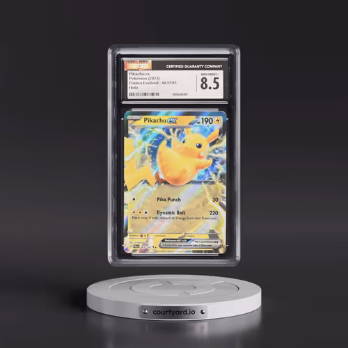 2023 Paldea Evolved - PAL EN #063/193 Pikachu ex - Holo (CGC 8.5 NM-MT+)