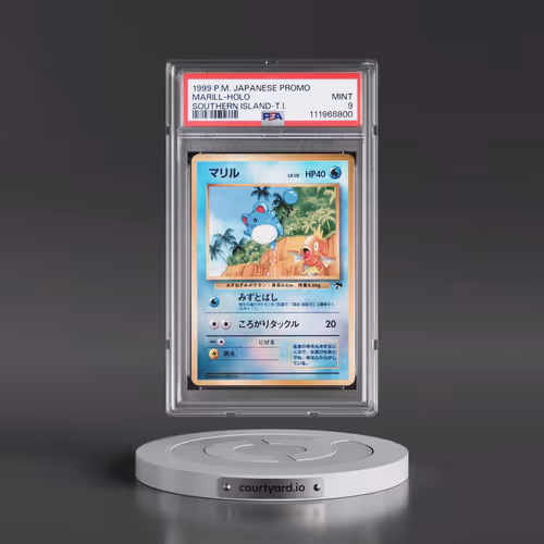 1999 Pokémon Promo Southern Islands Marill - Holo Southern Island-T.I. (PSA 9 MINT)
