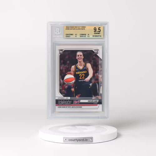 2024 Panini Instant WNBA #198 Caitlin Clark (BGS 9.5 GEM MINT)