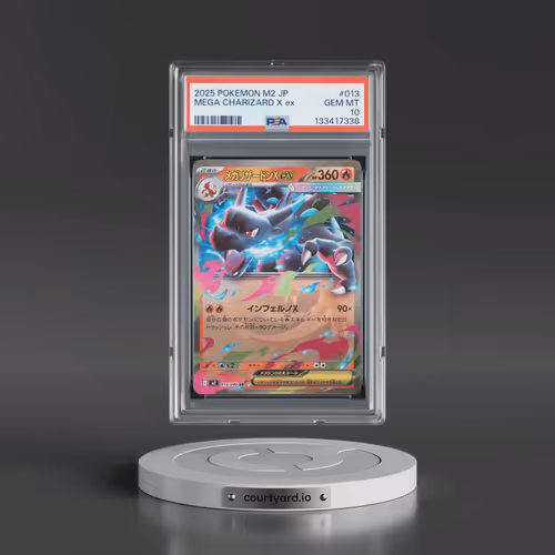 2025 Pokémon M2-Inferno X #013 Mega Charizard X EX - Holo (PSA 10 GEM MINT)