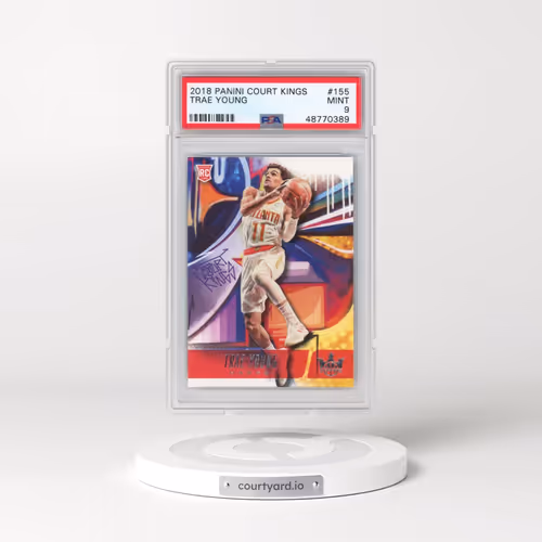 2018 Panini Court Kings #155 Trae Young (PSA 9 MINT)