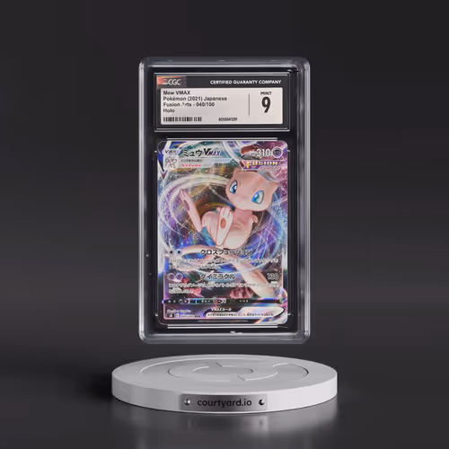 2021 Fusion Arts #040/100 Mew VMAX - Holo (CGC 9 MINT)