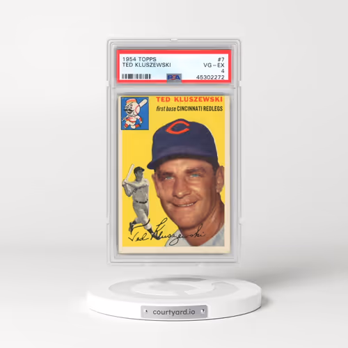 1954 Topps #7 Ted Kluszewski (PSA 4 VG-EX)