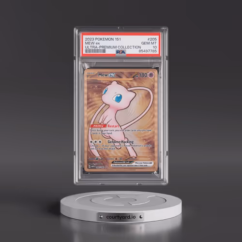 2023 Pokémon 151 Ultra-Premium Collection #205 Mew EX - Holo (PSA 10 GEM MINT)