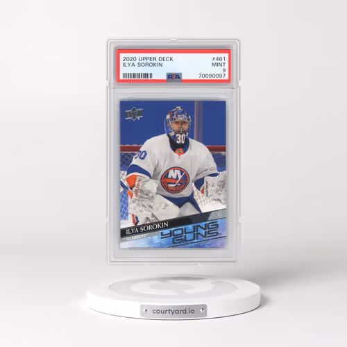 2020 Upper Deck #461 Ilya Sorokin (PSA 9 MINT)