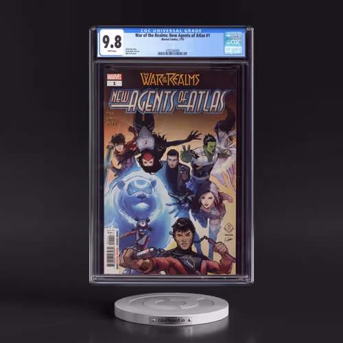 War of the Realms: New Agents of Atlas #1 CGC 9.8 White Pages (Marvel Comics, 7/19) - Universal