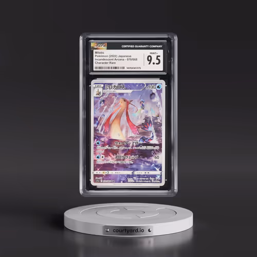 2022 Incandescent Arcana #070/068 Milotic - Character Rare Holo (CGC 9.5 MINT+)