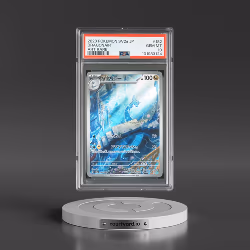 2023 Pokémon Sv2a-Pokemon 151 #182 Dragonair - Art Rare (PSA 10 GEM MINT)