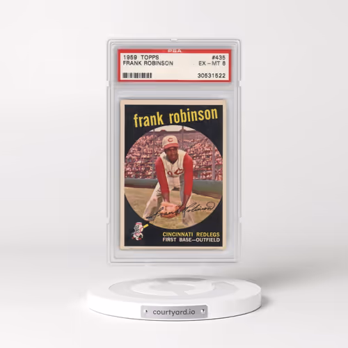 1959 Topps #435 Frank Robinson (PSA 6 EX-MT)