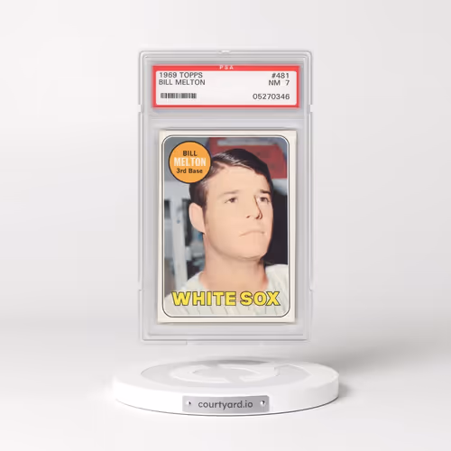 1969 Topps #481 Bill Melton (PSA 7 NM)