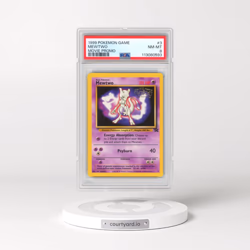 1999 Pokémon Game Movie #3 Mewtwo - Movie Promo (PSA 8 NM-MT)
