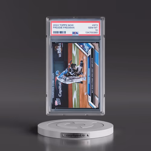 2024 Topps Now #873 Freddie Freeman (PSA 10 GEM MINT)